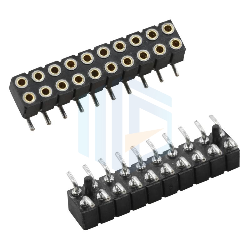 排母（圓針立貼）